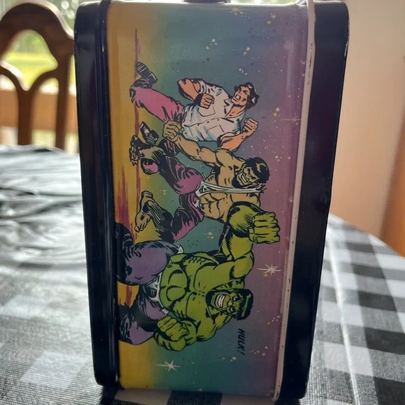 Vintage 1976 Marvel Comics Super Heroes Lunchbox - Picture 3 of 8